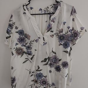 Short sleeve blouse